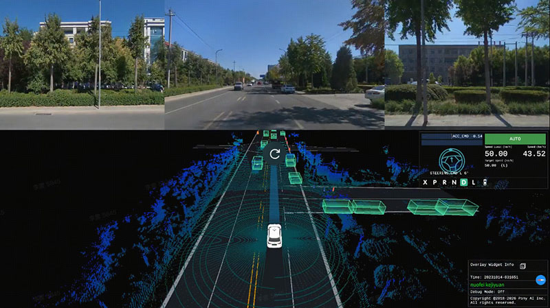 Simulated scene 1